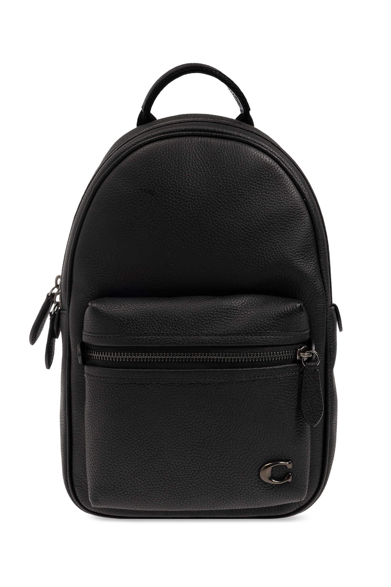 Black Charter backpack with logo Coach Vitkac Italy